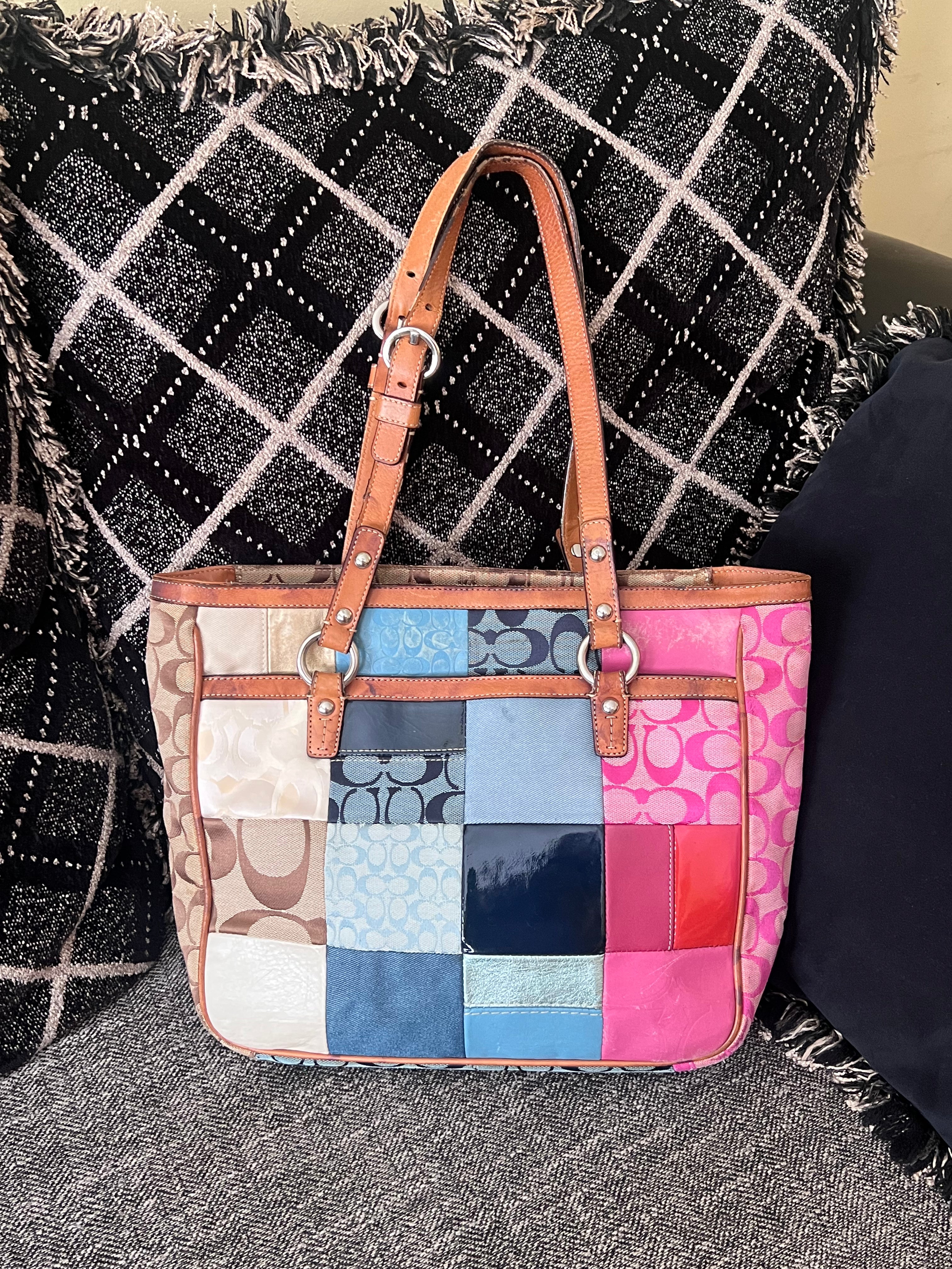Coach Patchwork Tote Bag