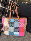 Coach Patchwork Tote Bag