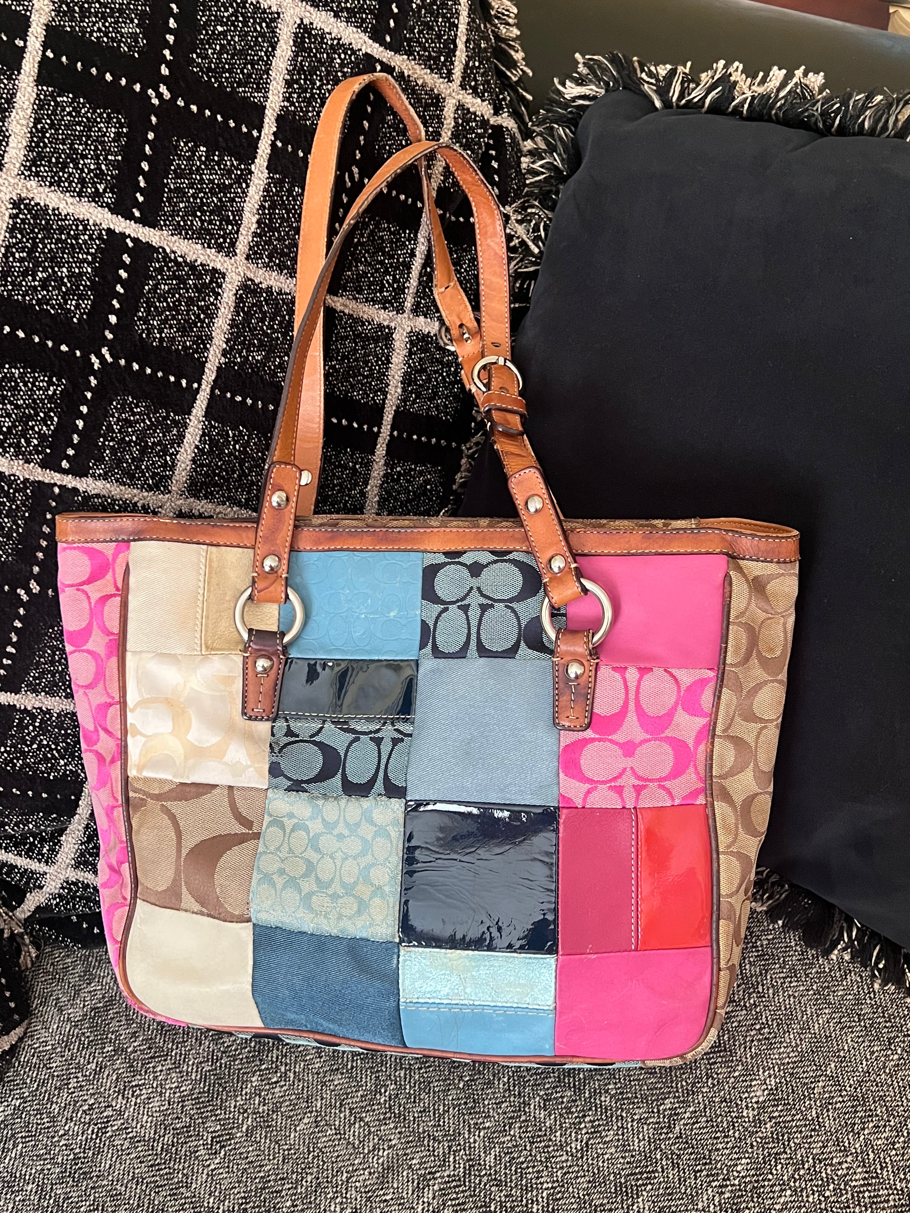 Coach Patchwork Tote Bag