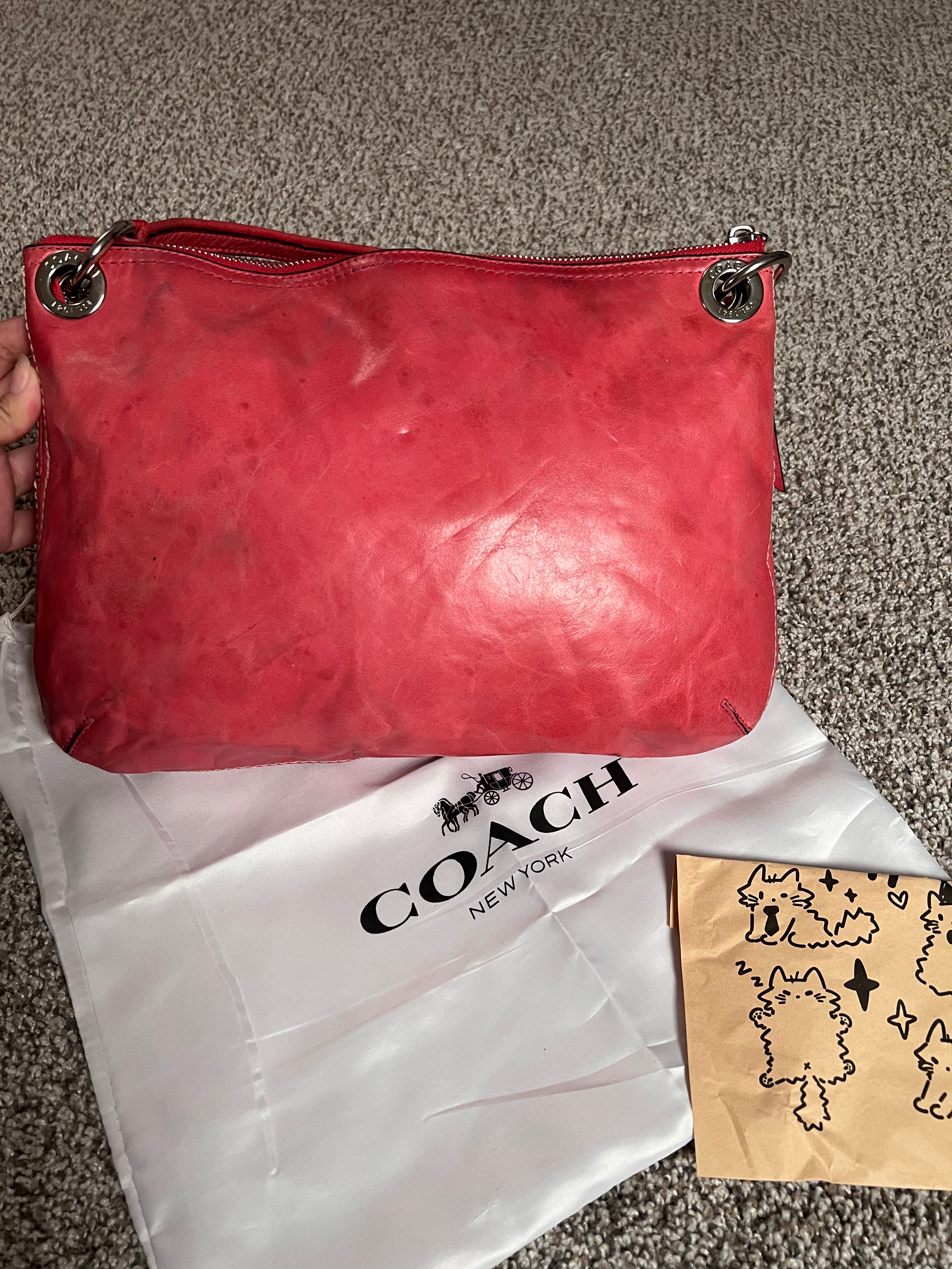 Coach Poppy Hippie Convertible Crossbody