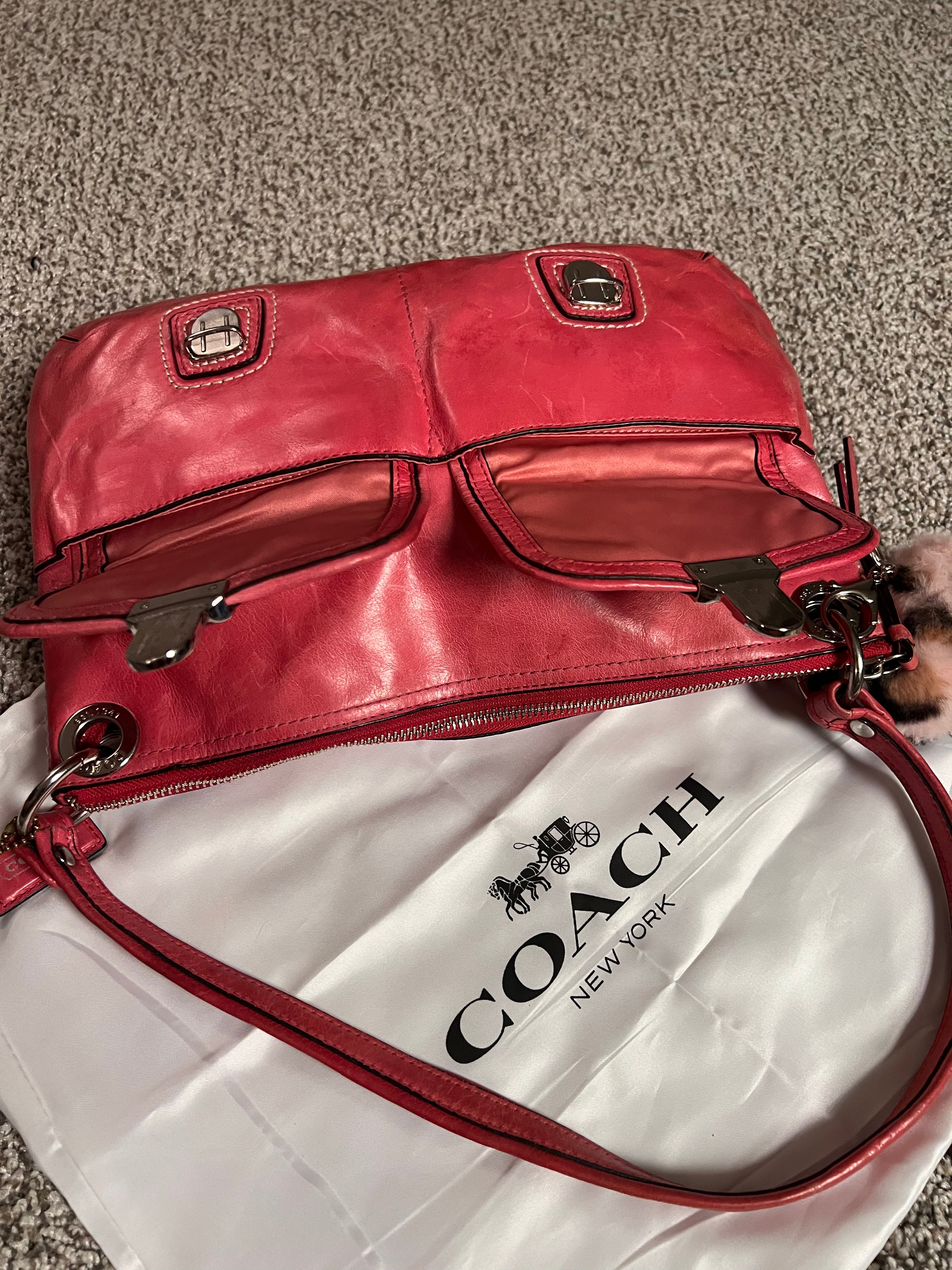 Coach Poppy Hippie Convertible Crossbody