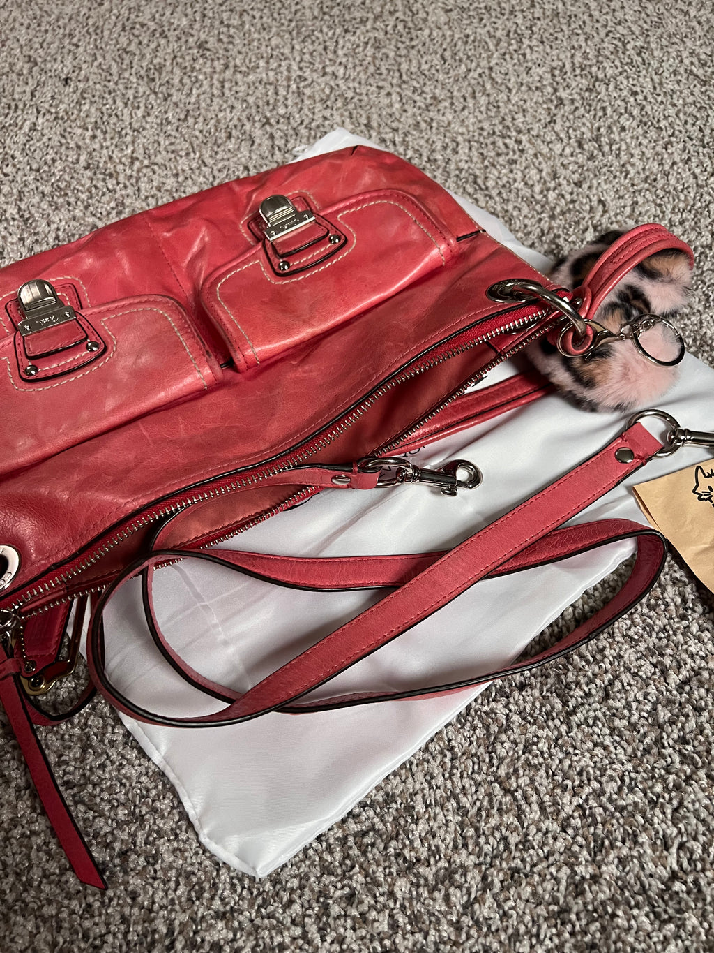 Coach Poppy Hippie Convertible Crossbody