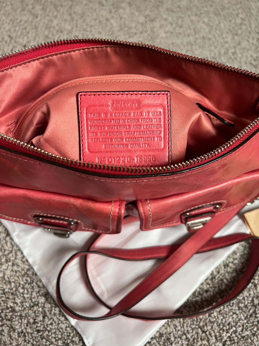 Coach Poppy Hippie Convertible Crossbody