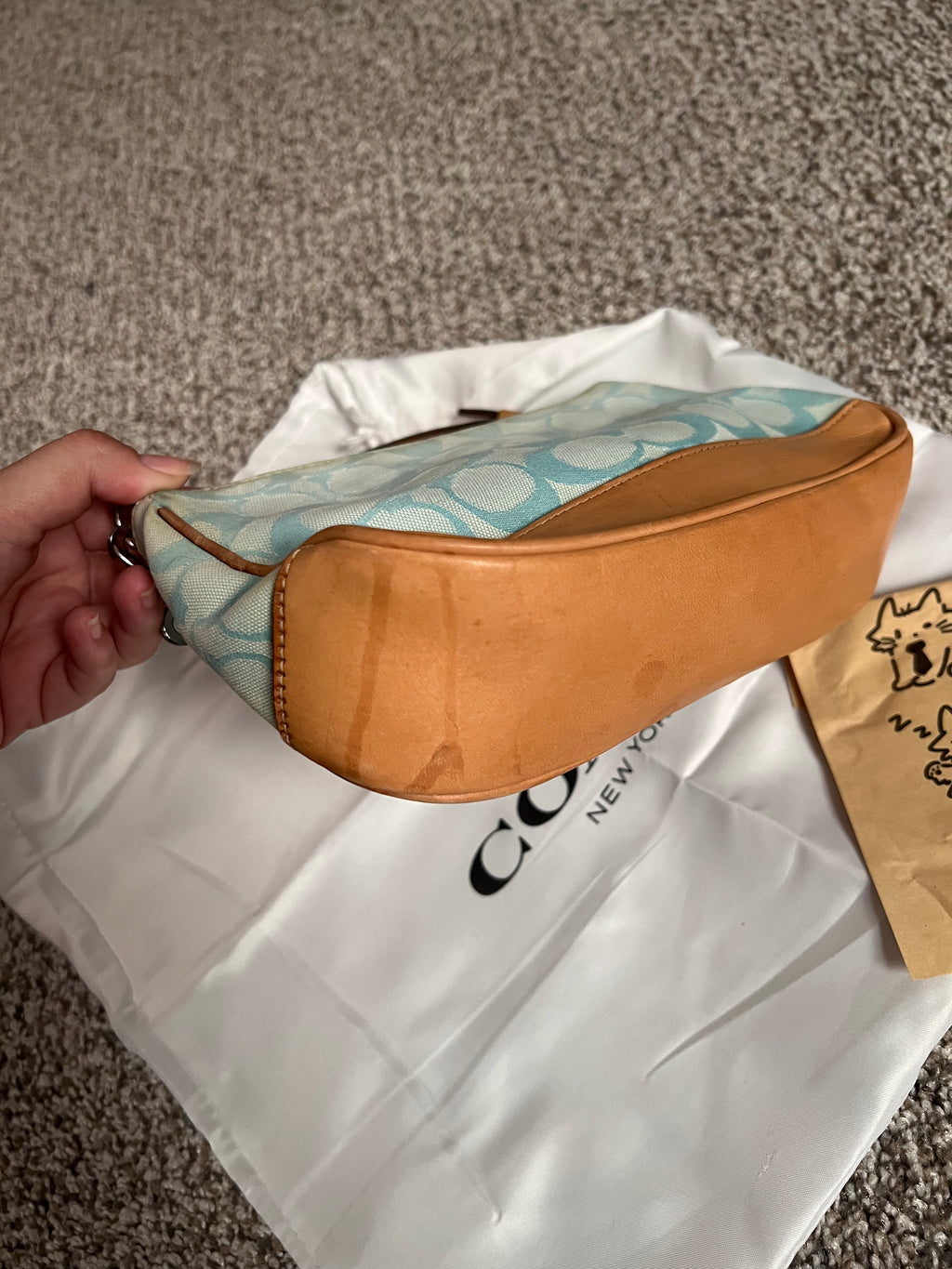 Coach Blue Demi Bag