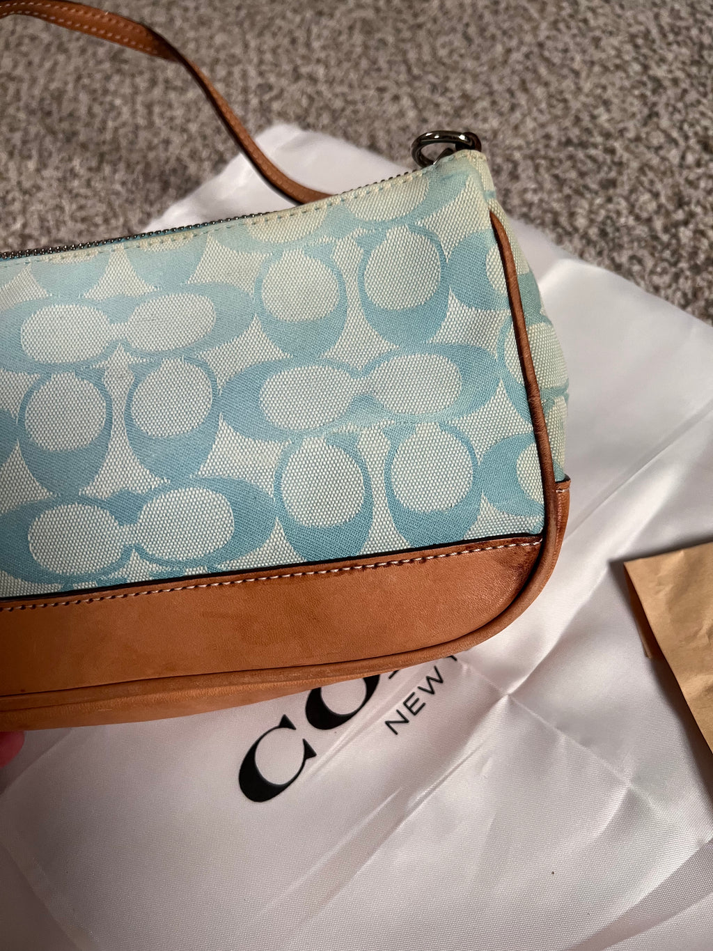 Coach Blue Demi Bag