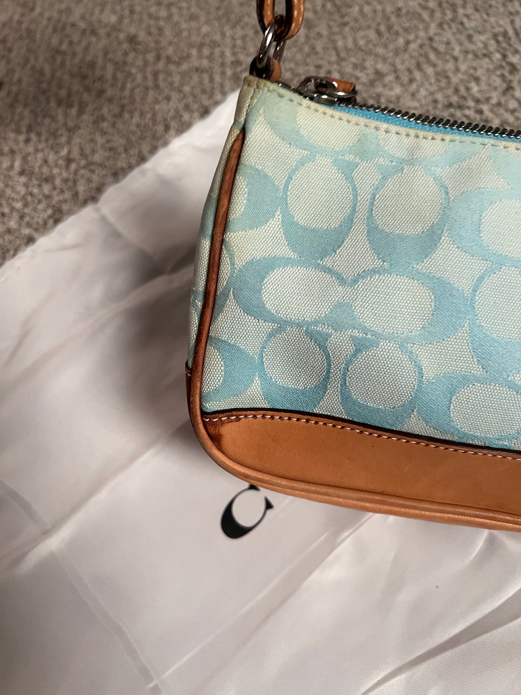 Coach Blue Demi Bag