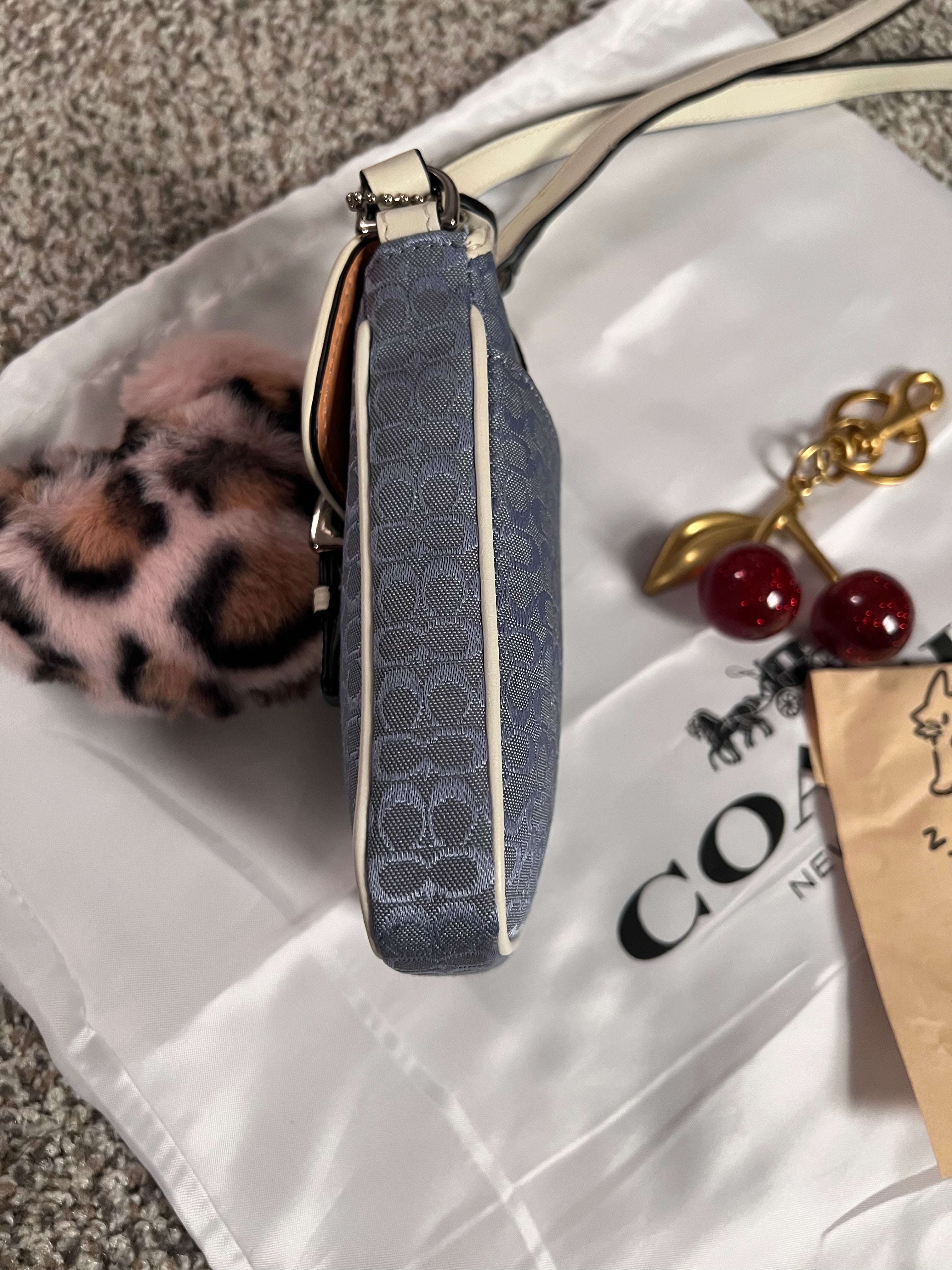 Coach Rare Blue Camera Bag