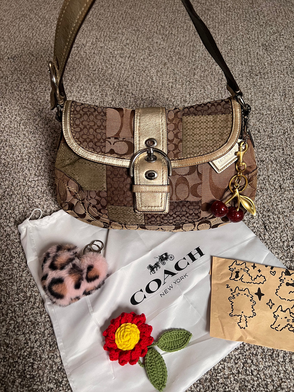 Coach Patchwork Soho Shoulder Bag