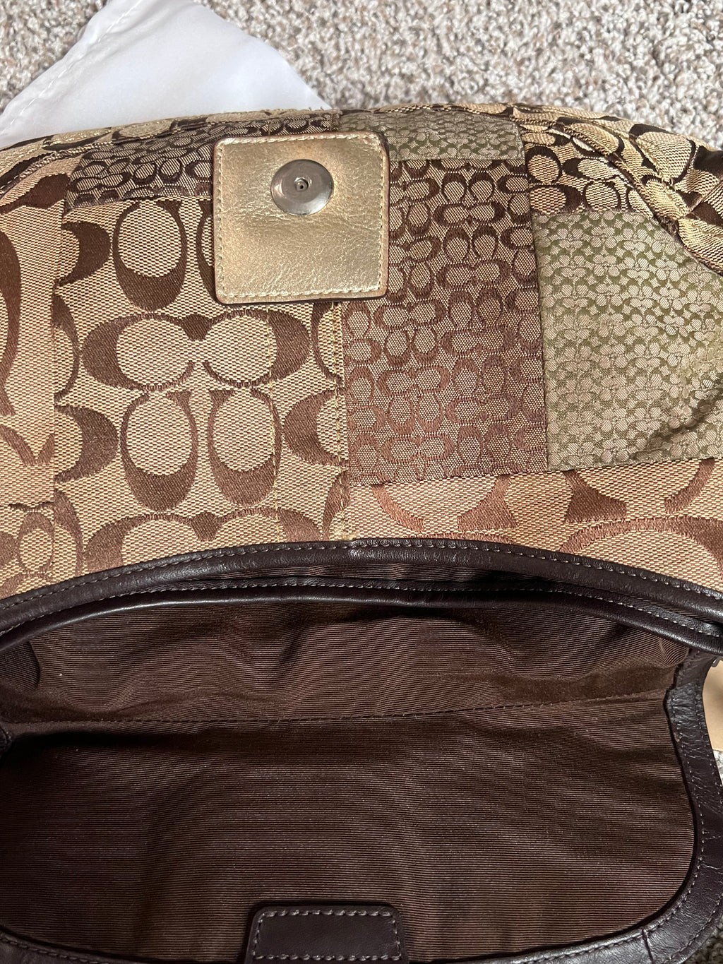 Coach Patchwork Soho Shoulder Bag